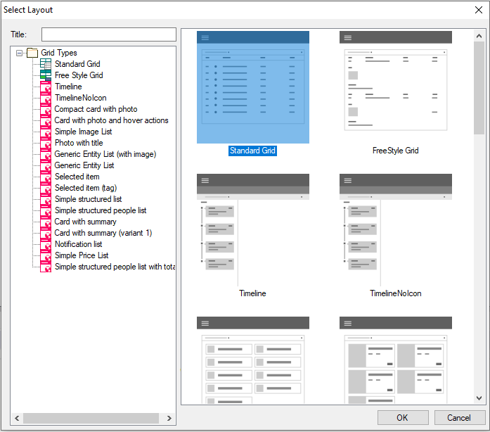 Dynamic Layout Selection Dialog1